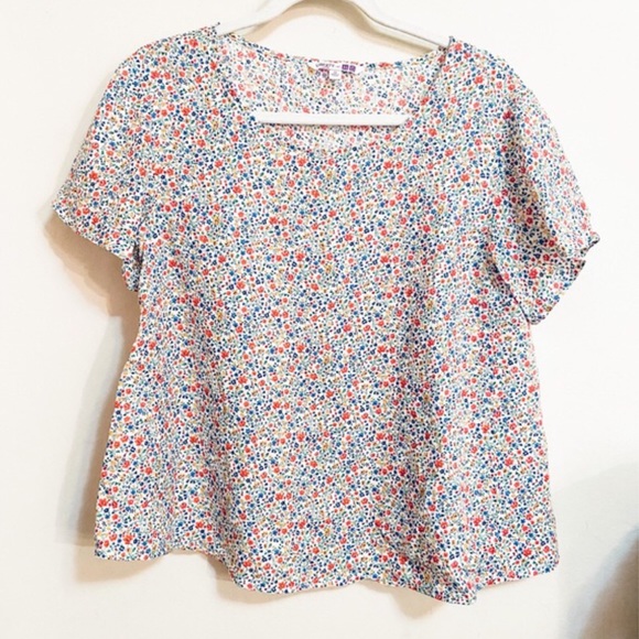 Uniqlo Tops - Liberty London For Uniqlo Floral Blouse